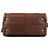 Chloé Borsa Tote in pelle marrone con manico a nodo - vista 5