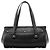 Gucci 114993 Borsa a spalla Bamboo Bullet in pelle nera - vista 3