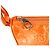Céline Borsa a tracolla in pelle goffrata arancione - vista 7