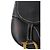 Dior Borsetta da vita Saddle in pelle di vitello nera - vista 8