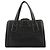 Marc Jacobs  mala de couro granulado preto com fivela - vista 3
