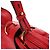 Chloé Borsa a tracolla 2-Way Elsie in pelle rossa - vista 8