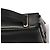 Prada Borsa a tracolla con patta B7417 in pelle nera - vista 7