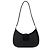 Gucci Fall 2000 Schwarze Canvas Leder Square G Schultertasche - Ansicht 3