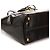 Marc Jacobs Borsa Tote in pelle verniciata marrone scuro con manico croc - vista 9