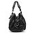 Marc by Marc Jacobs Borsa Black Quilted Leather Classic Q Baby Groovee Bag - vista 2