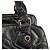 Marc by Marc Jacobs Borsa Black Quilted Leather Classic Q Baby Groovee Bag - vista 7