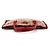 Prada Borsa Tote in tweed di lana inglese rossa e beige Autunno 2000 - vista 3