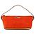 Gucci 039 1103 Orange Suede Boat Pochette