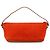 Gucci 039 1103 Orange Suede Boat Pochette - vista 3