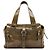 Mulberry Borsa Boston Mabel in pelle verniciata verde kaki