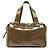 Mulberry Borsa Boston Mabel in pelle verniciata verde kaki - vista 3