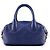 Marc by Marc Jacobs Borsa Bowling Classic Q 2-Way in pelle blu - vista 3