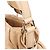 Céline Borsa Pillow 2-Way in pelle di vitello beige - vista 9