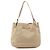 Gucci 001 3748 Borsa a tracolla beige in pelle con coulisse