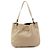 Gucci 001 3748 Borsa a tracolla beige in pelle con coulisse - vista 3