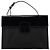 Prada Borsa a mano in Nylon Tessuto Spazzolato Nero