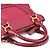 Chloé Borsa Marcie 2-Way in pelle bordeaux - vista 12