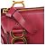 Chloé Borsa Marcie 2-Way in pelle bordeaux - vista 9
