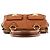 Marc Jacobs Borsa Tote in pelle marrone chiaro con tasche multiple - vista 4