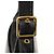 Coach Borsa a tracolla 1207 in pelle nera conciata glove - vista 7