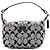 Coach Borsa Mini Hobo Signature C Grigia