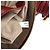 Marc Jacobs Borsa Tote Blake multi-tasche in pelle bordeaux - vista 13