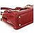 Marc Jacobs Borsa Tote Blake multi-tasche in pelle bordeaux - vista 8