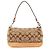Coach 6094 Borsa a Tracolla Demi Signature Beige Tan - vista 3