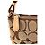 Coach 6094 Borsa a Tracolla Demi Signature Beige Tan - vista 6