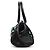 Marc Jacobs Borsa Bowling in velluto a coste leopardata blu navy e turchese - vista 2