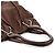 Céline Borsa Tote Pillow in pelle marrone scuro - vista 10