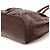 Céline Borsa Tote Pillow in pelle marrone scuro - vista 9
