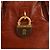 Marc by Marc Jacobs Borsa Tote 2-Way in pelle marrone con lucchetto - vista 5