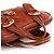 Marc by Marc Jacobs Borsa Tote 2-Way in pelle marrone con lucchetto - vista 9
