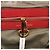 Marc Jacobs Borsa a tracolla Little Stam in pelle trapuntata rossa - vista 12