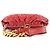 Marc Jacobs Borsa a tracolla Little Stam in pelle trapuntata rossa - vista 4