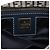 Fendi Borsa a spalla Baguette FF Zucchino Beige Navy - vista 12