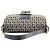 Fendi Borsa a spalla Baguette FF Zucchino Beige Navy - vista 4