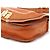 Chloé Borsa a tracolla Marcie in pelle marrone chiaro - vista 10