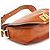 Chloé Borsa a tracolla Marcie in pelle marrone chiaro - vista 9
