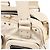 Chloé Borsa Tote Betty in pelle Off-White - vista 7