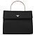 Prada Borsa Tote Black Tessuto Metallo