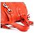 Chloé Borsa Kerala in pelle traforata rossa - vista 13