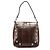 Dolce & Gabbana Brown Python Leather Buckle Shoulder Bag - view 3