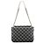 Marc Jacobs  mala de ombro com aba em couro acolchoado preto e branco - vista 3