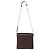 Gucci Borsa crossbody a patta in pelle di vitello marrone