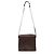 Gucci Borsa crossbody a patta in pelle di vitello marrone - vista 3