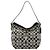 Coach Borsa a tracolla 6845 Grey Black Signature Canvas