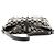 Coach Borsa a tracolla 6845 Grey Black Signature Canvas - vista 4